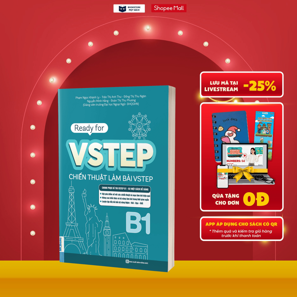 Book - Ready for VSTEP Strategies for taking VSTEP B1 test | Shopee ...