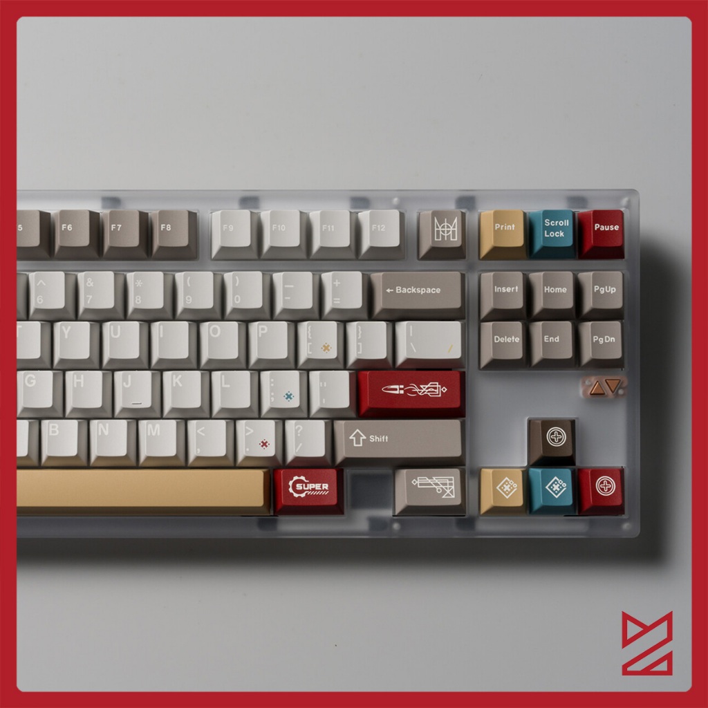 Keykobo Machinist Keycap Set Abs Doubleshot Profile Cherry Shopee