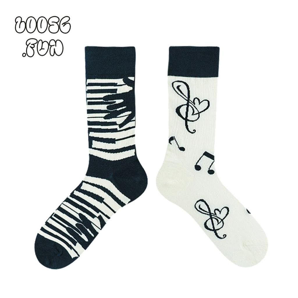 Piano Pile High Socks | Loose.fun | 80 | Shopee Philippines