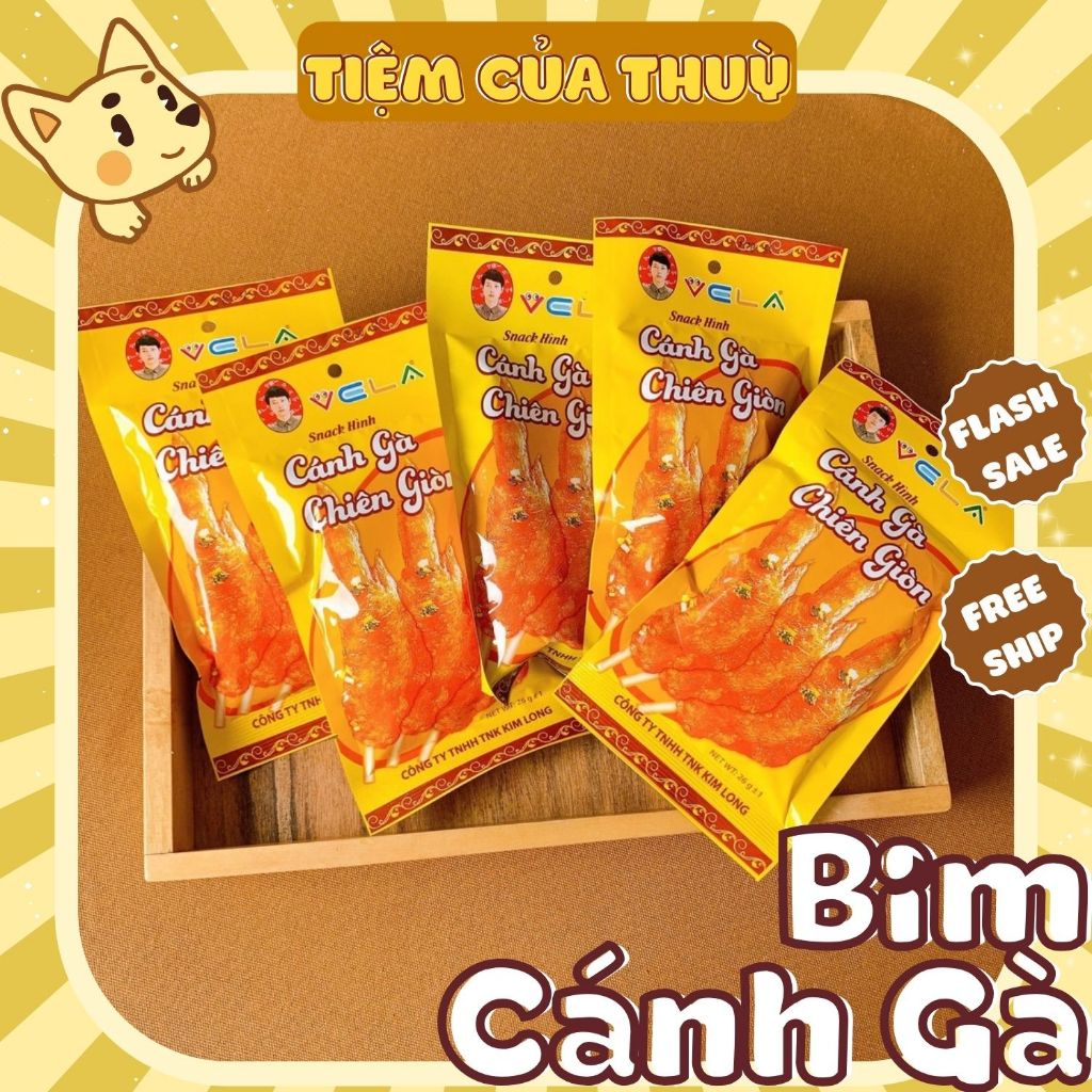 5 Packs of BIMBIM Crispy Fried Chicken Wings HOT ITEMS FOR SCHOOL GATE ...