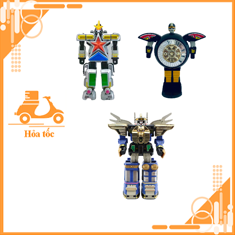 Dx Ohranger Robo Model - Genuine Bandai - Choirik Sentai Ohranger ...