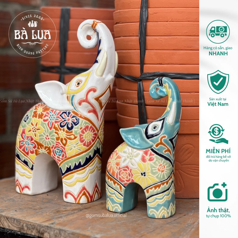 Mini Ceramic Statue Engraved With Hand Flowers, Decorative Ceramic ...