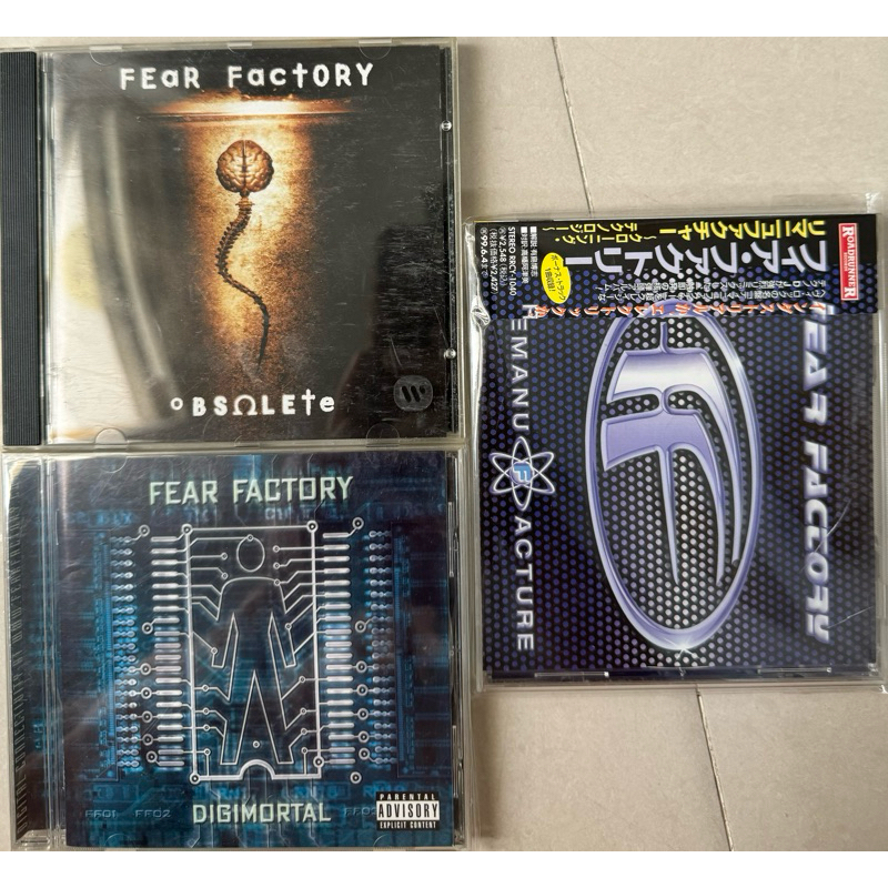 Used CD Fear Factory (Groove / Industrial Metal) | Shopee Philippines