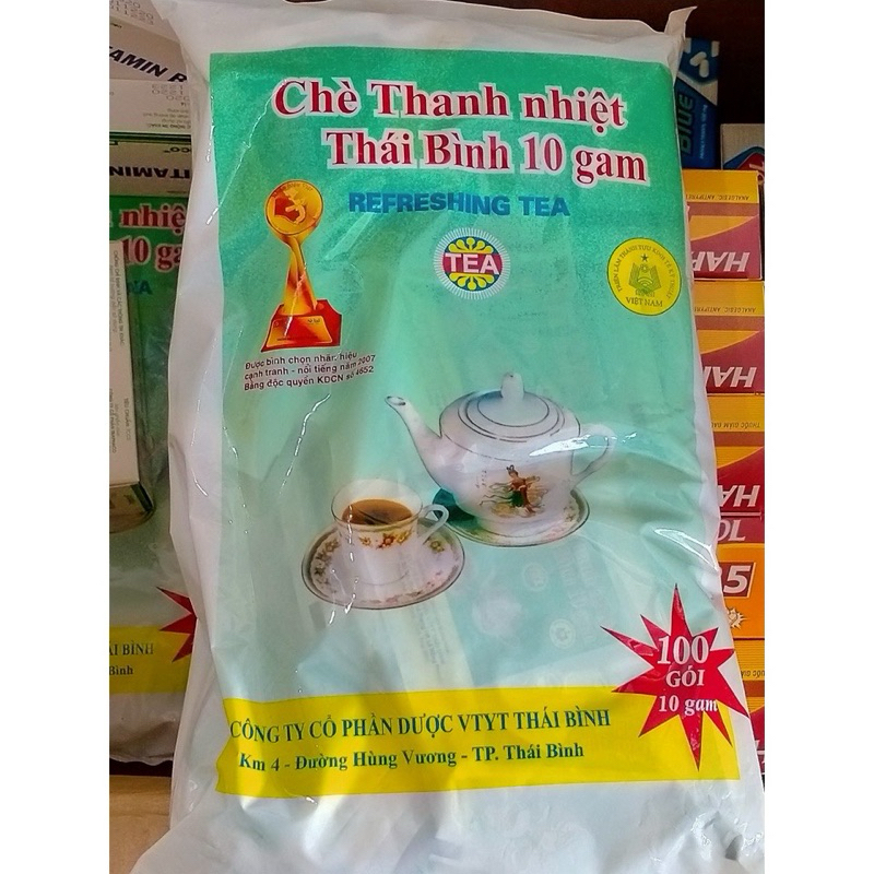 Thai Binh cooling tea, 100 packs | Shopee Philippines
