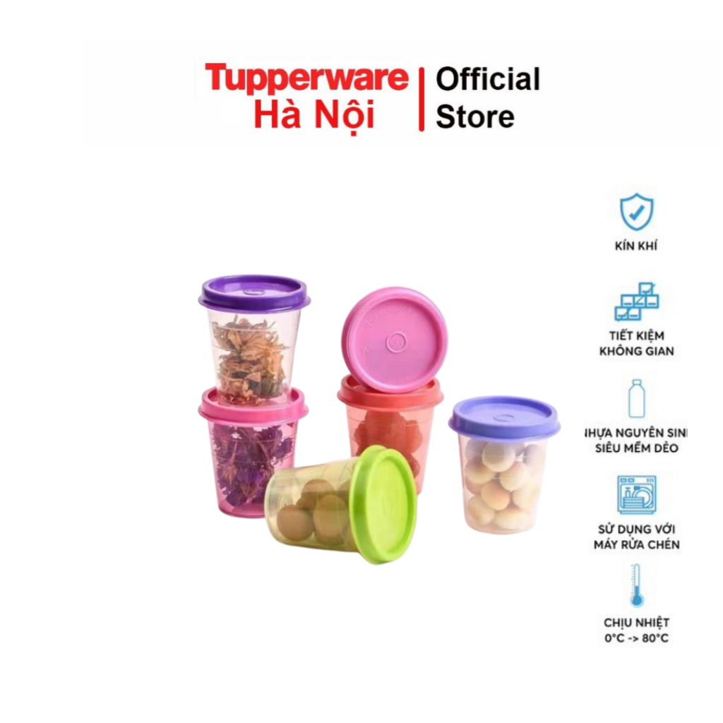 Tuppperware small Oz midget plastic box for baby snacks and food ...