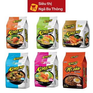 10 Packs Of Koreno Jumbo Noodles Of All Flavors Koreno Fried Noodles 