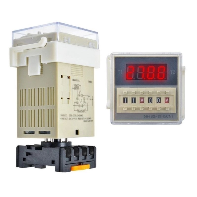 TimerDH48 SS - DH481Z - DH48 2Z, timer, time relay, alternating timer ...
