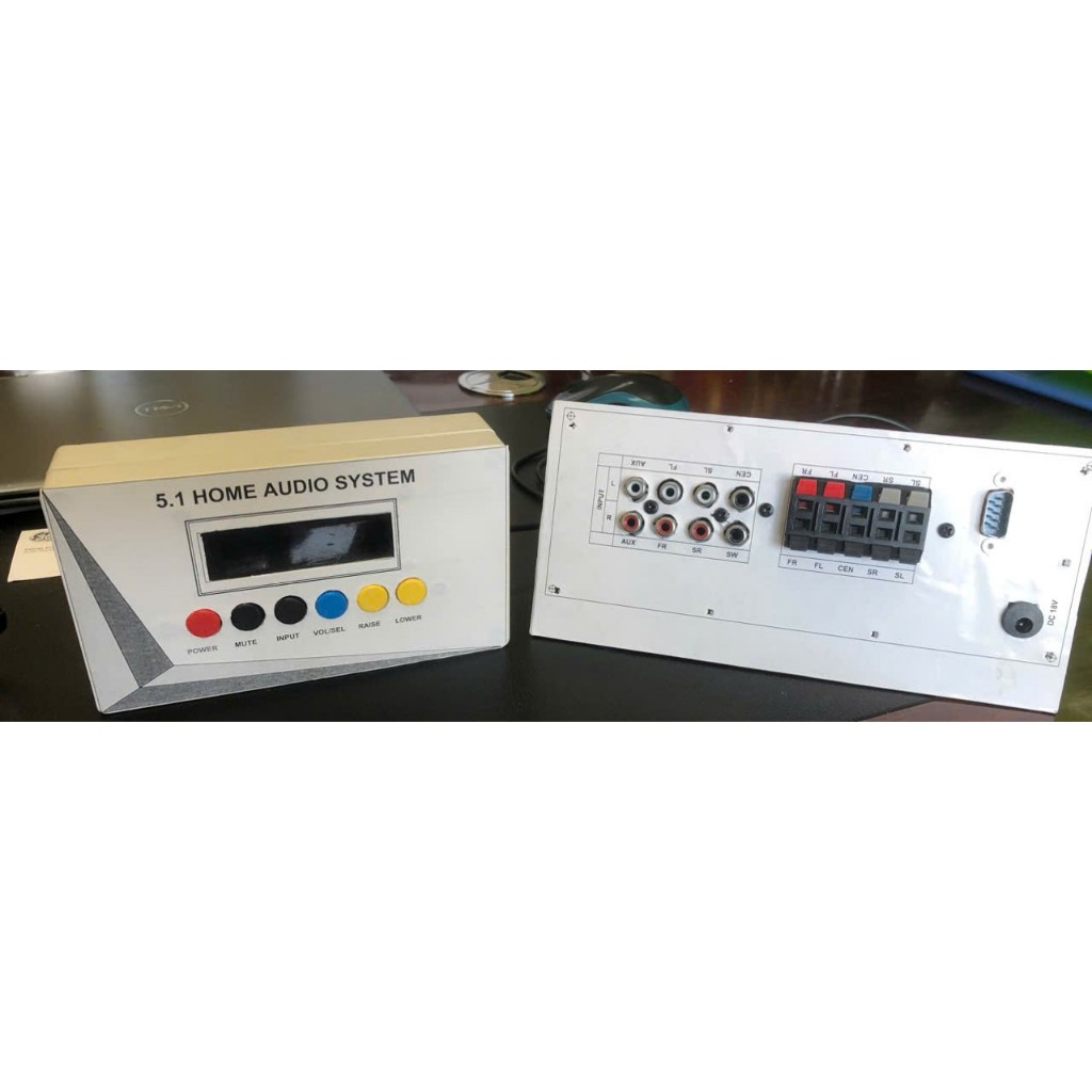 Logitech Z606, Z607 control circuit, TDA 5.1 amplifier with remote for ...