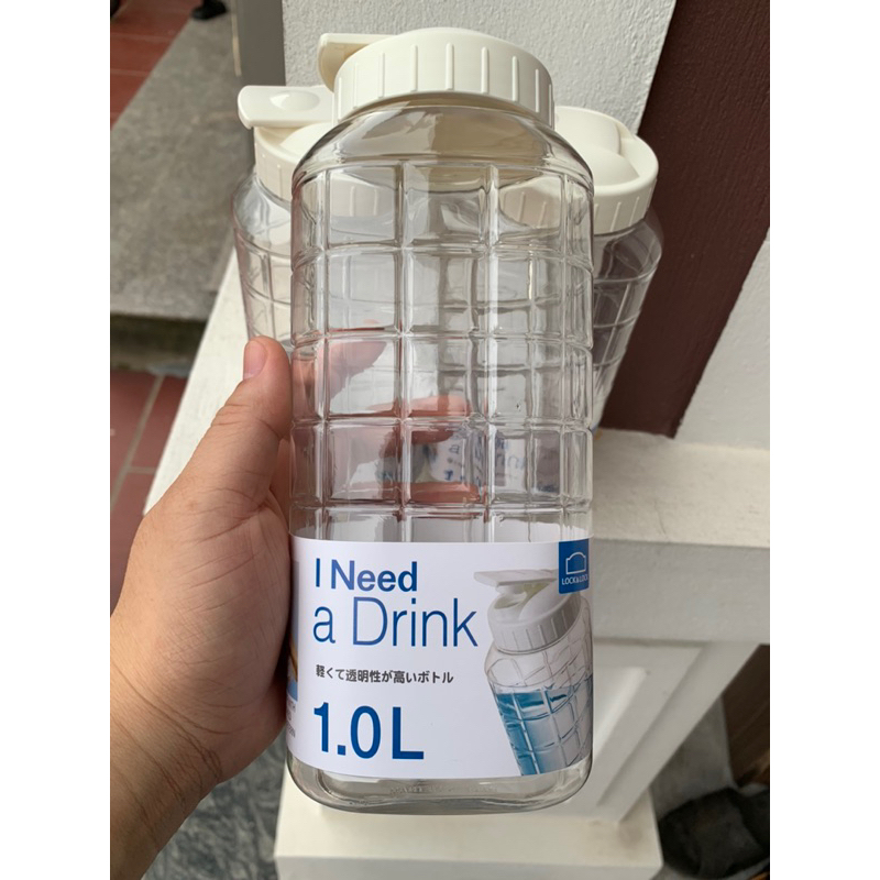 1 Liter Water Bottle Lock and Lock Safe | Shopee Philippines