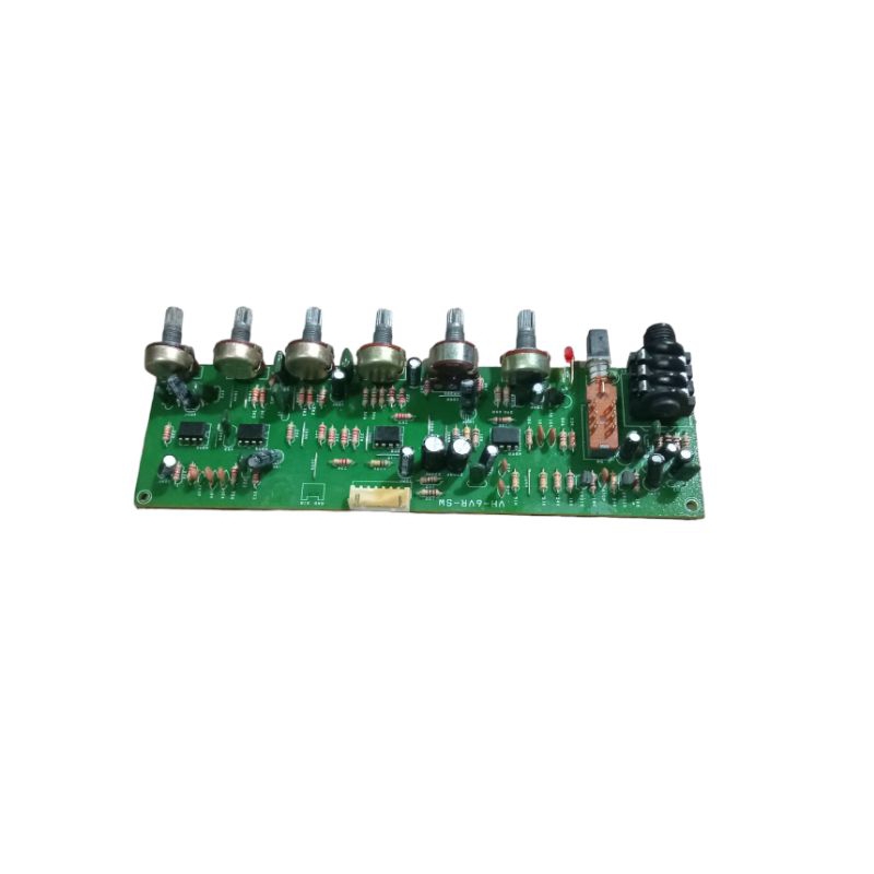 Microphone amplifier circuit, with tone adjustment (disassemble the ...