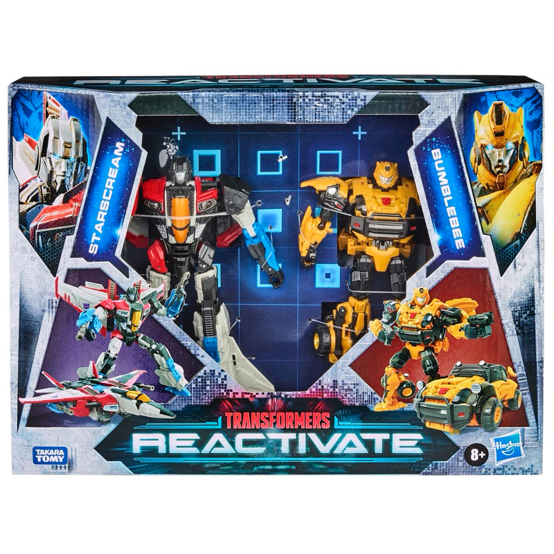 [SEPARATED Set] Hasbro Transformers: Reactivate Starscream & Bumblebee ...