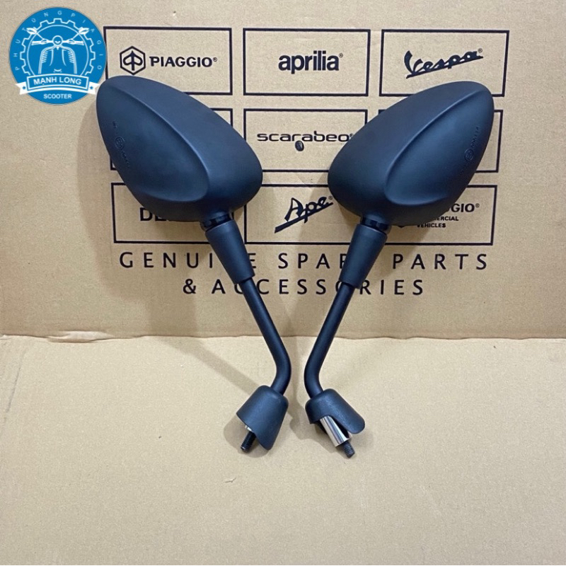FAR - Pair of chrome mirrors for Piaggio Vespa 50 Special Revival 1991