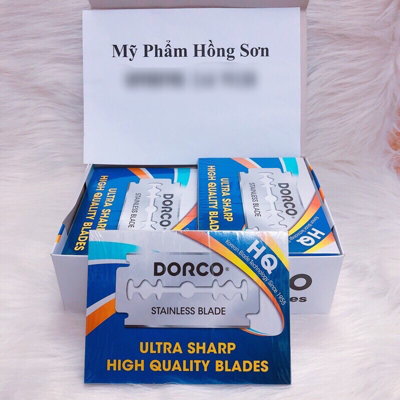 100-blade razor pack, Dorco razor box | Shopee Philippines