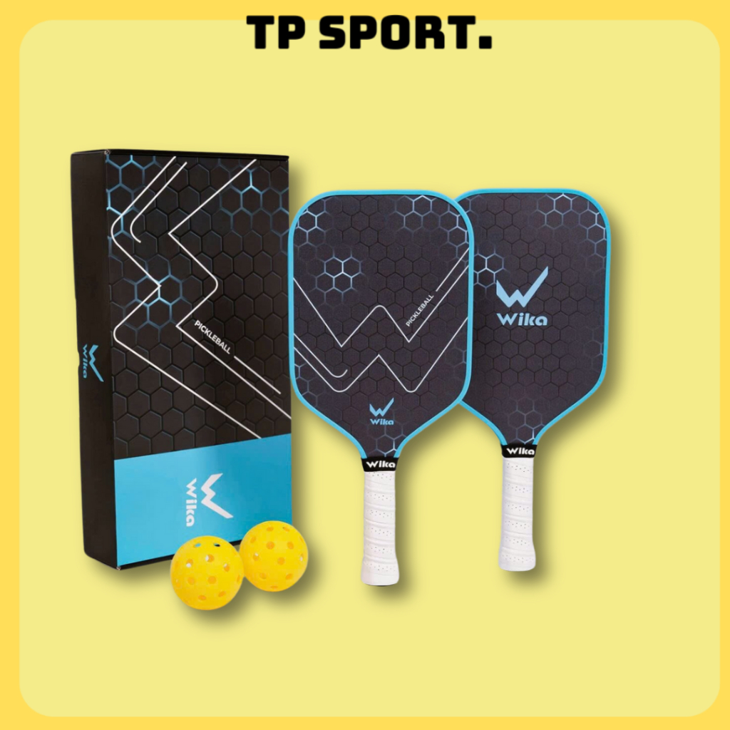 Pickleball Wika Vigor Genuine Racket, Rough Face, full Carbon, Super ...