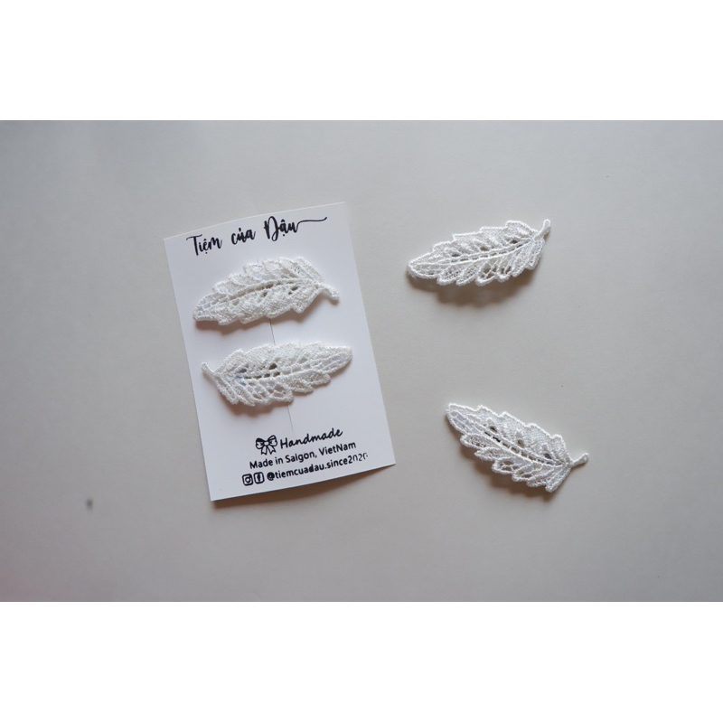 Set of 2 leaf clips - [Handmade clips by Dau's Shop] | Shopee Philippines