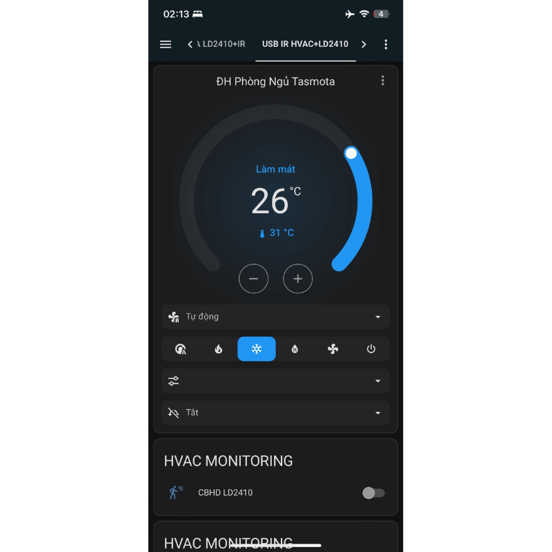 Presence sensor LD2410C+Temperature, humidity SHT3X+2way feedback IR
