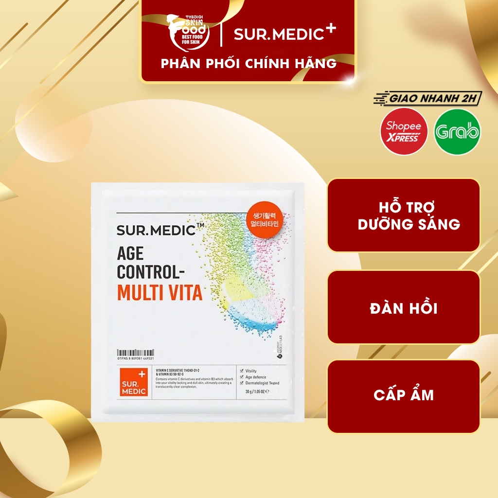 Surmedic Age Control Multi Vita Mask 30g Shopee Philippines 
