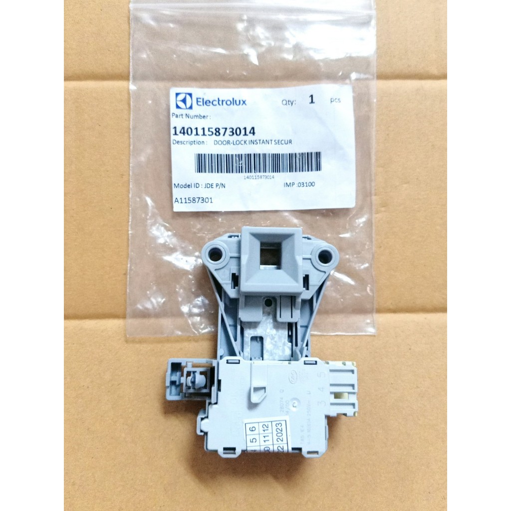 Genuine Electrolux EWW 12842 washing machine door lock switch Shopee