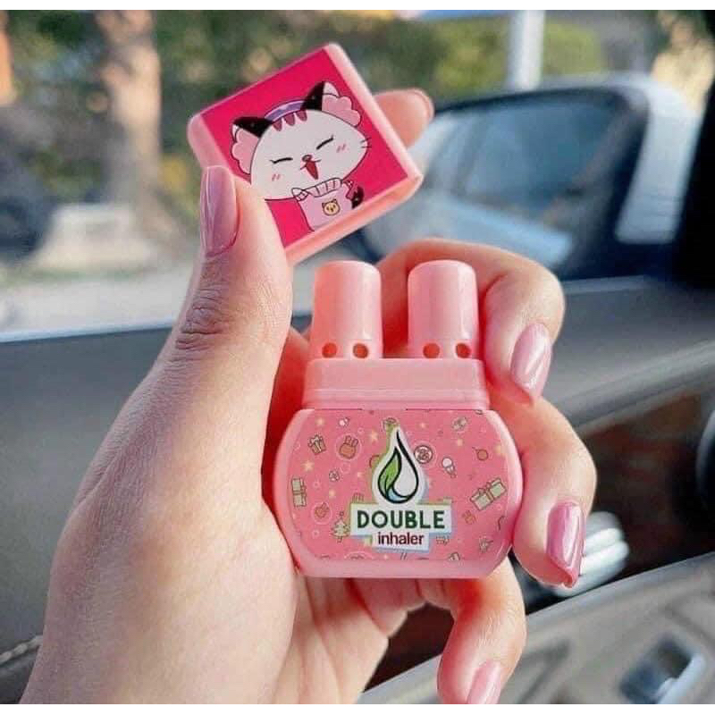 DOUBLE INHALER HERBAL NOSE INHALER (NEW DUMBLE INHALER) | Shopee ...