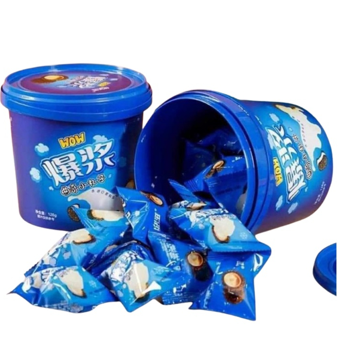 Melting CHOCOLATE OREO CAKE BUCKET FILLING SOCOLA - Dwarf Con Food ...