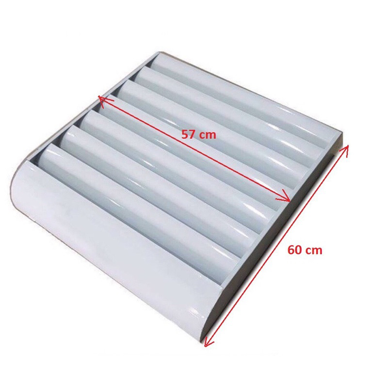 Air conditioner condenser wind deflector (thick row with many spokes ...