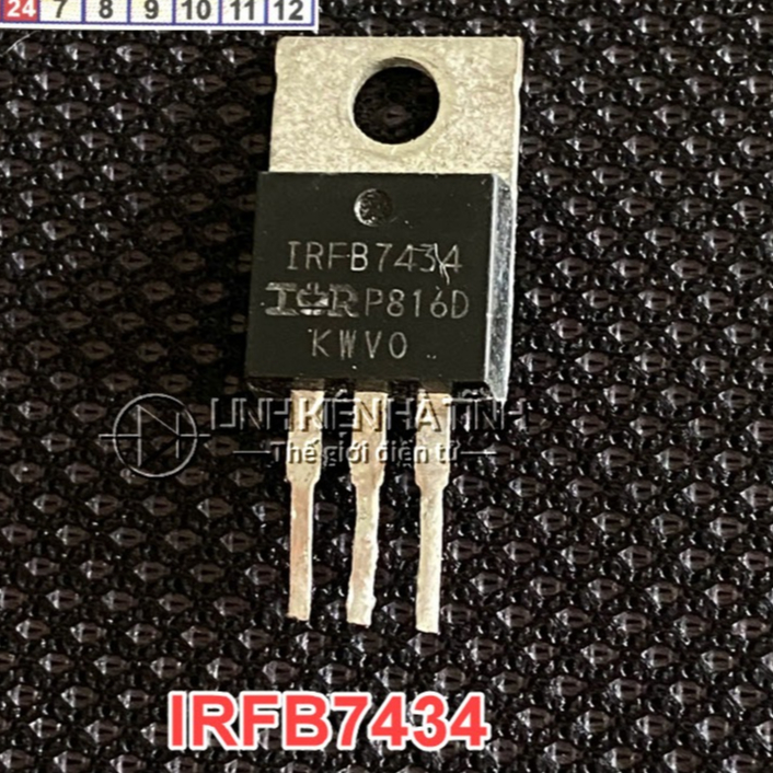 Bag Of 5 IRFB7434 FB7434 317A 40V mosfet Channel N Remove LKTT | Shopee ...