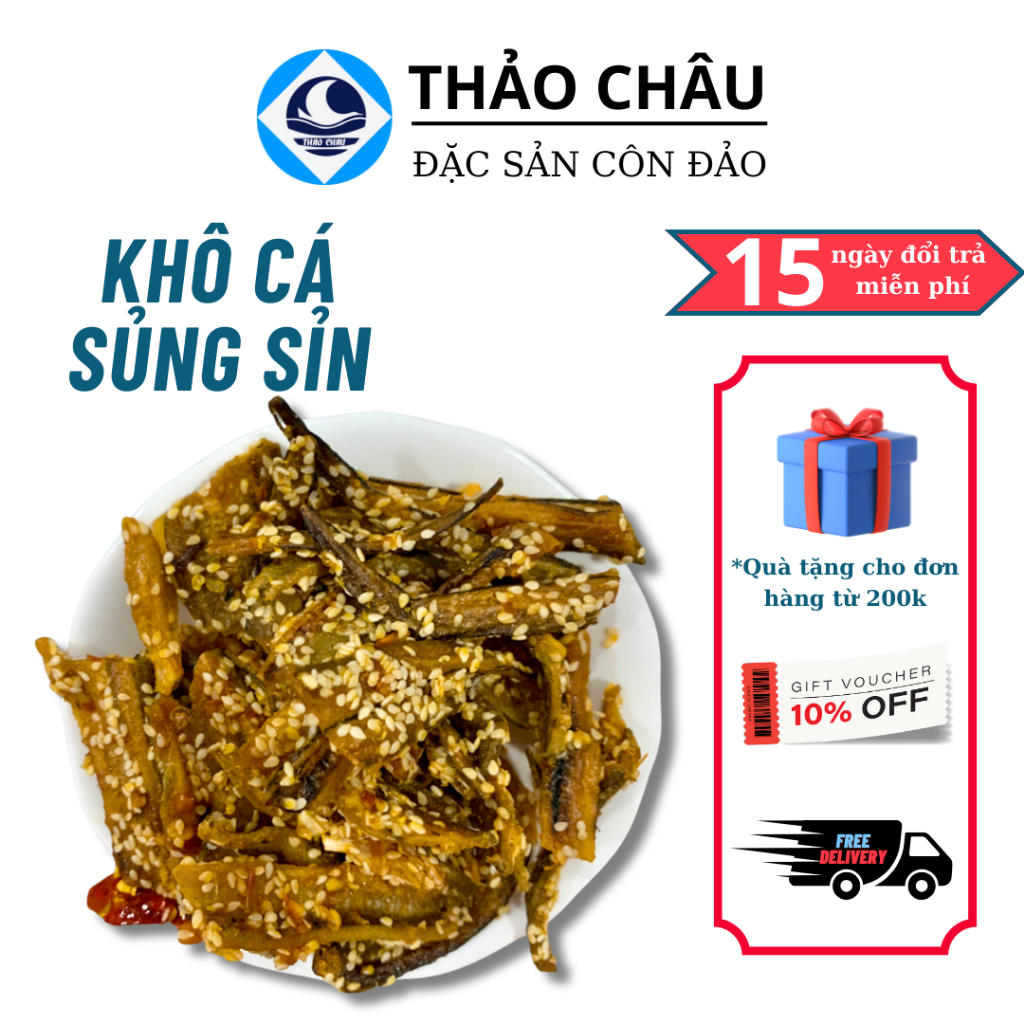 THAO CHAU Dried Snakehead Fish, Instant Seasoned Dried Snakehead Fish ...