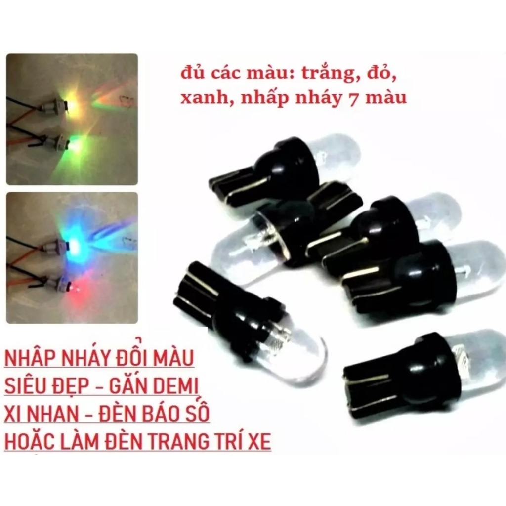 7color Flashing Led Turn Signal Light Used to Make T10 Turn Signals or