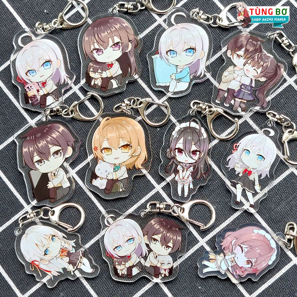 Arya san Side Table Anime Key Chain
