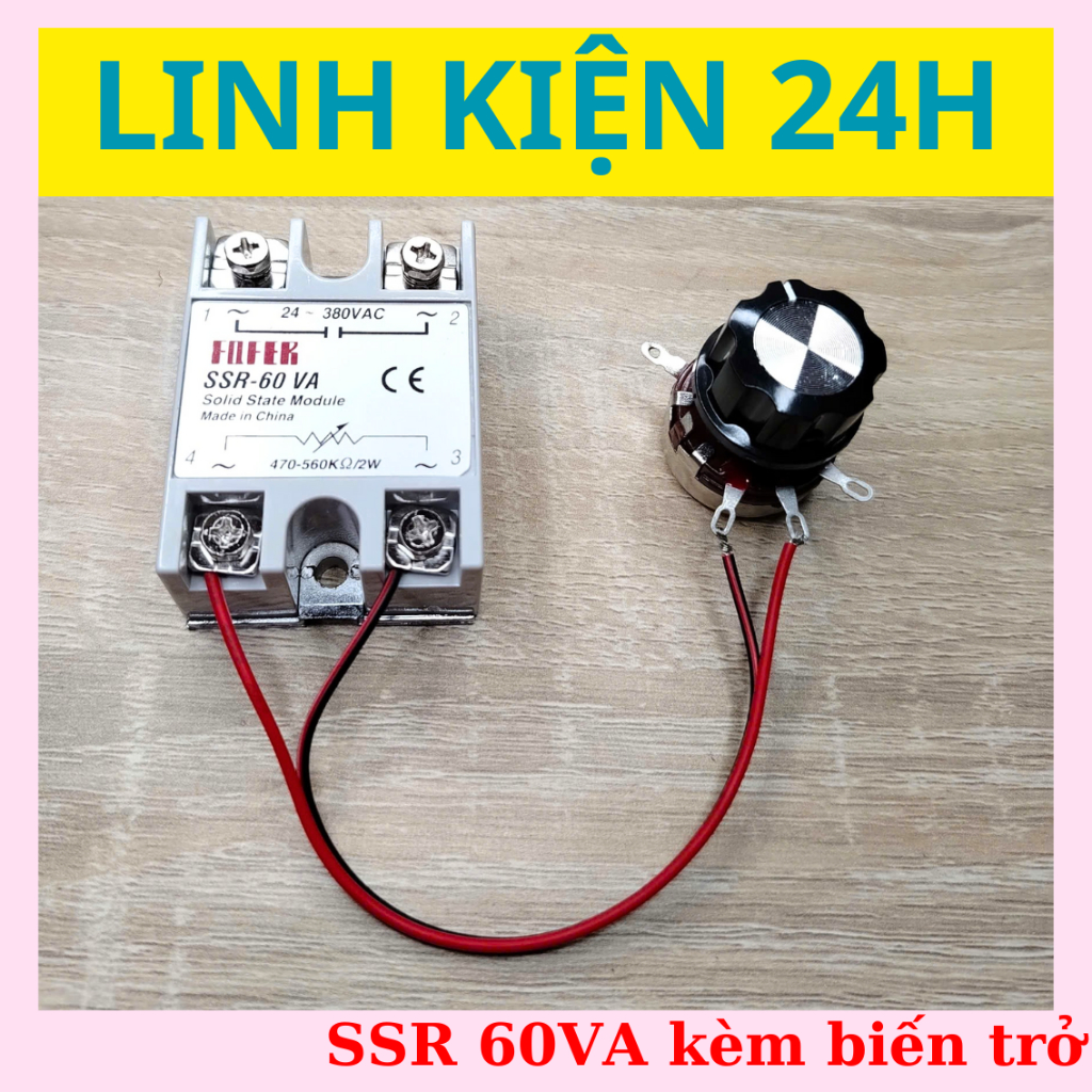 Relay SSR 60VA with potentiometer - Solid relay 60VA with potentiometer ...