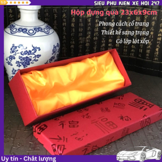 Rectangular gift box with foam lining with luxurious design | Shopee ...