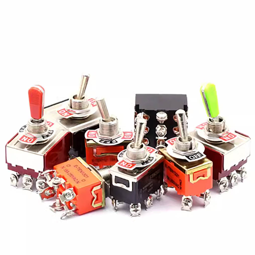 6a 3-pin toggle switch has 2 ON-ON modes or 3 ON-OFF-ON modes | Shopee ...