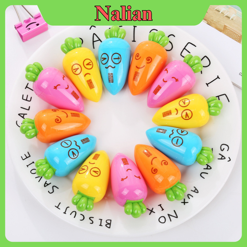 Cute carrot-shaped pencil sharpener - Nalian | Shopee Philippines