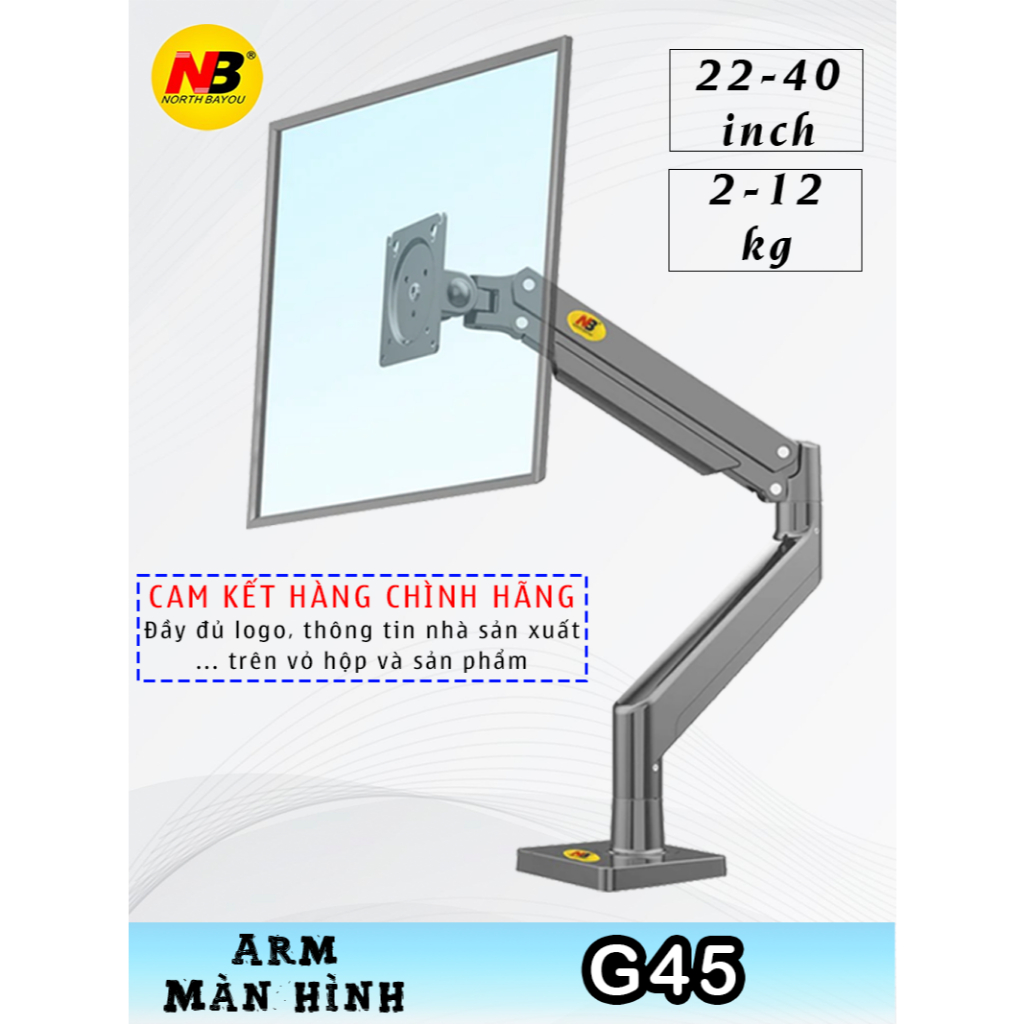 G45 NB computer monitor Arm Universal monitor Arm 360 degree rotation ...