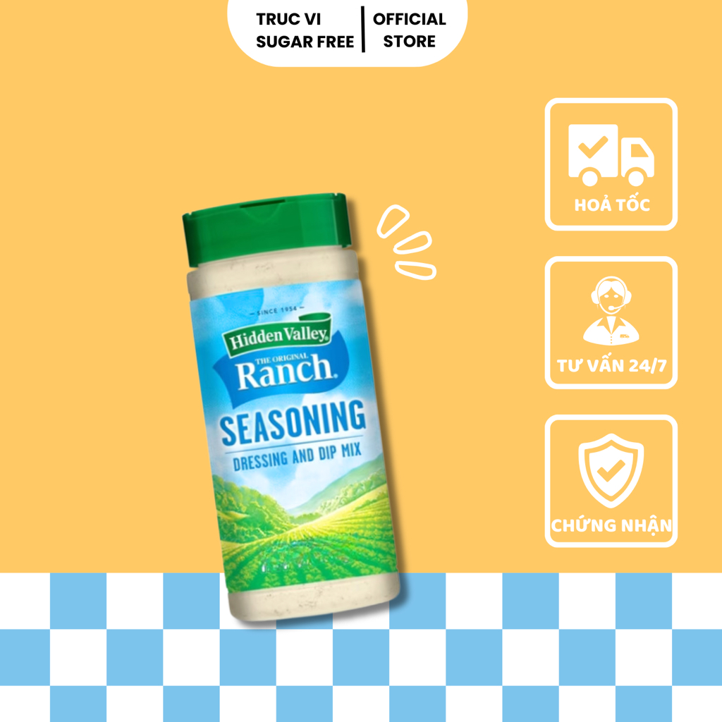 Hidden Valley the original Ranch seasoning_ 0 calorie powder salad ...