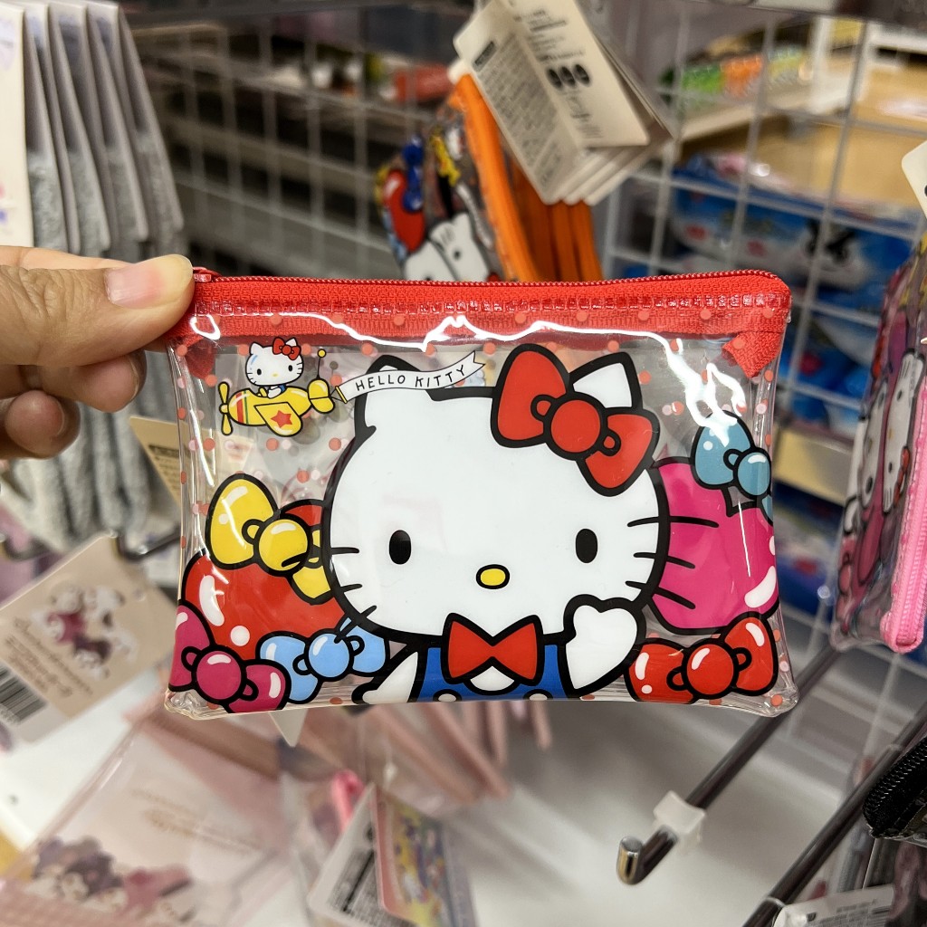 Daiso Hello Kitty Grocery Bag Daiso Japan] Sanrio Cute Pattern