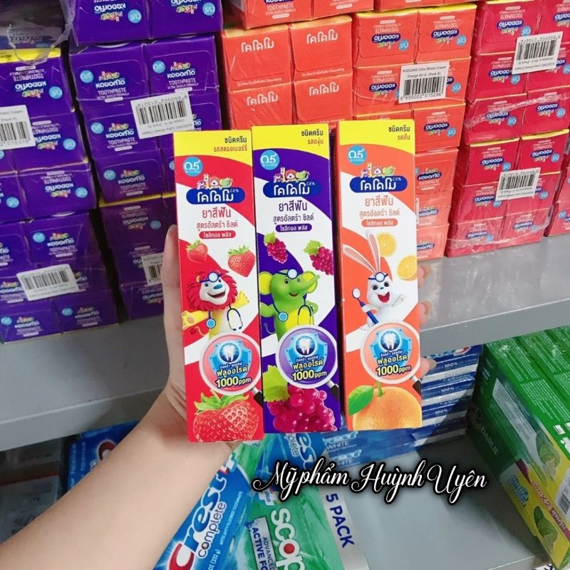 Kodomo Thailand children's toothpaste 65g | Shopee Philippines