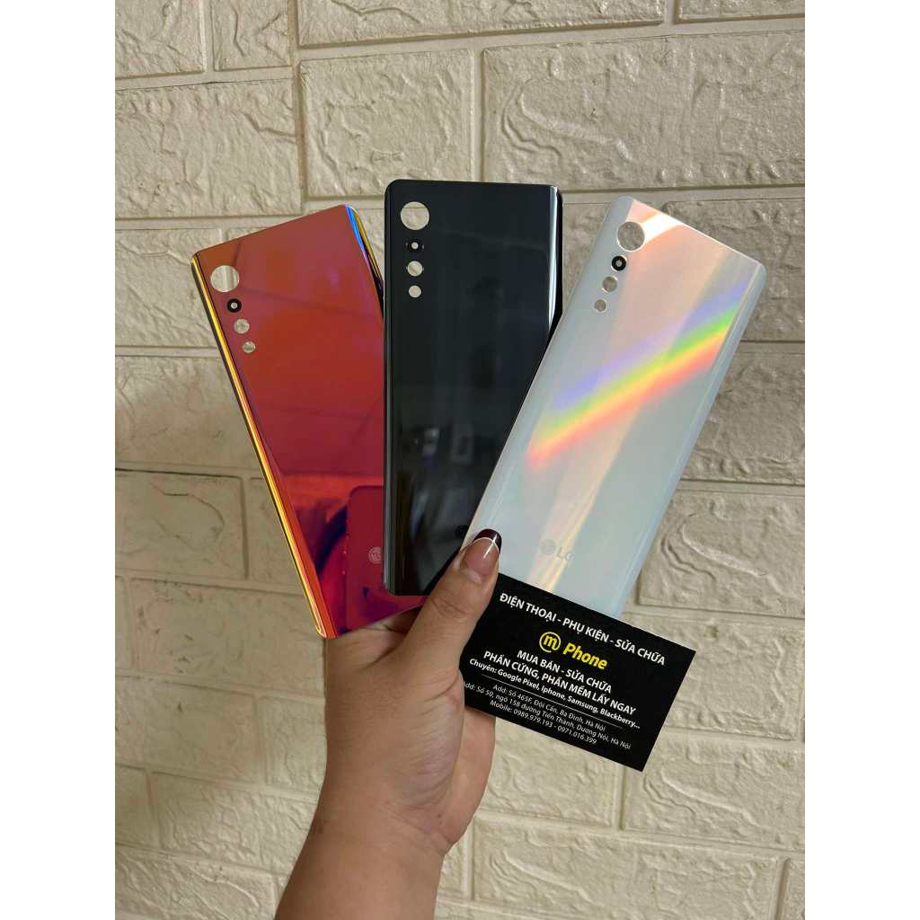 Lg Velvet Phone Back Glass Welded Version with Straight Zinc Back Edge ...