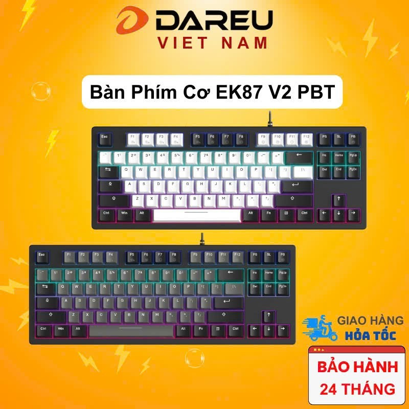 Dareu EK87 V2 / EK87L V2 Mechanical Gaming Keyboard (DREAM / FIREFLY ...