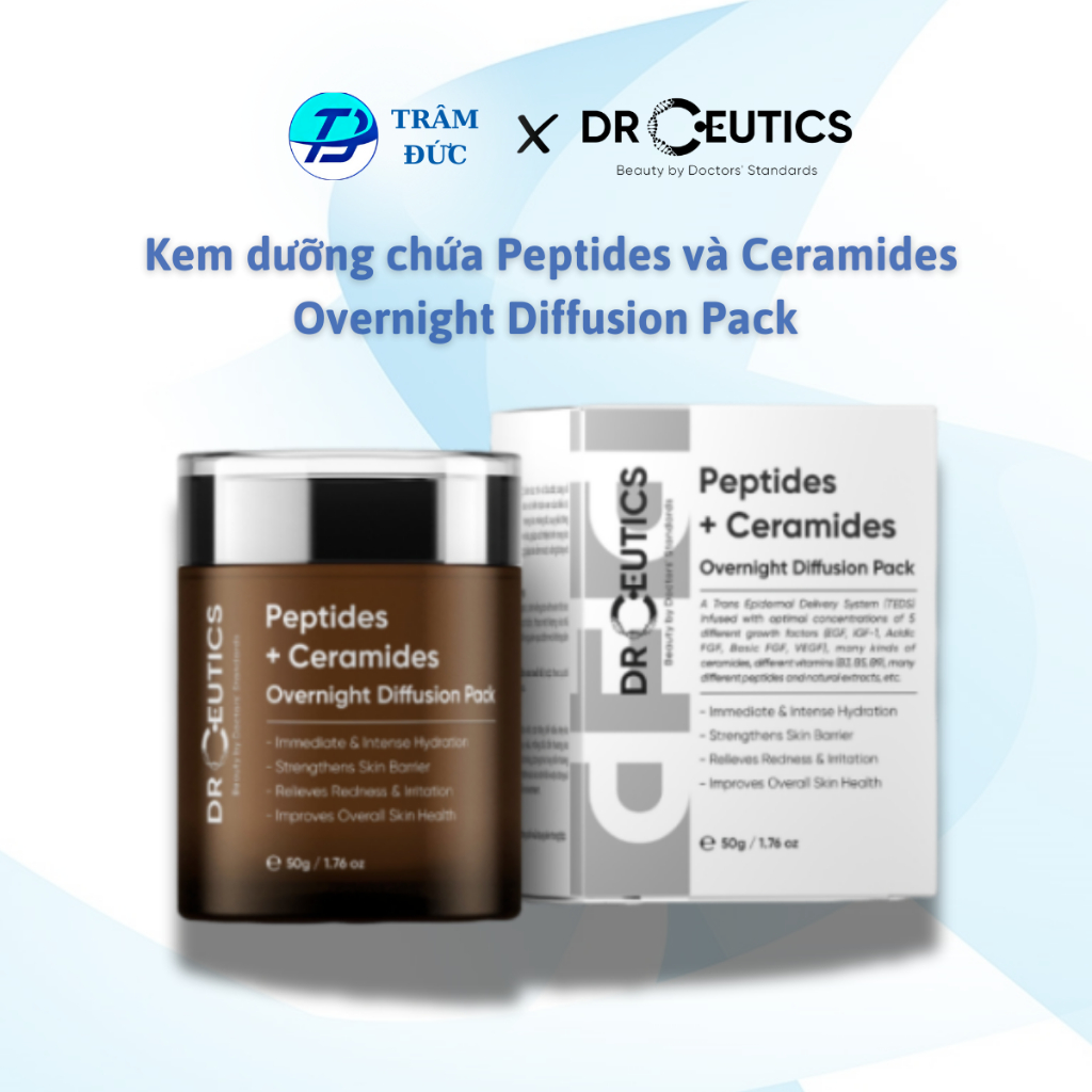 Drceutics Peptides And Ceramides Overnight Diffusion Pack 50g