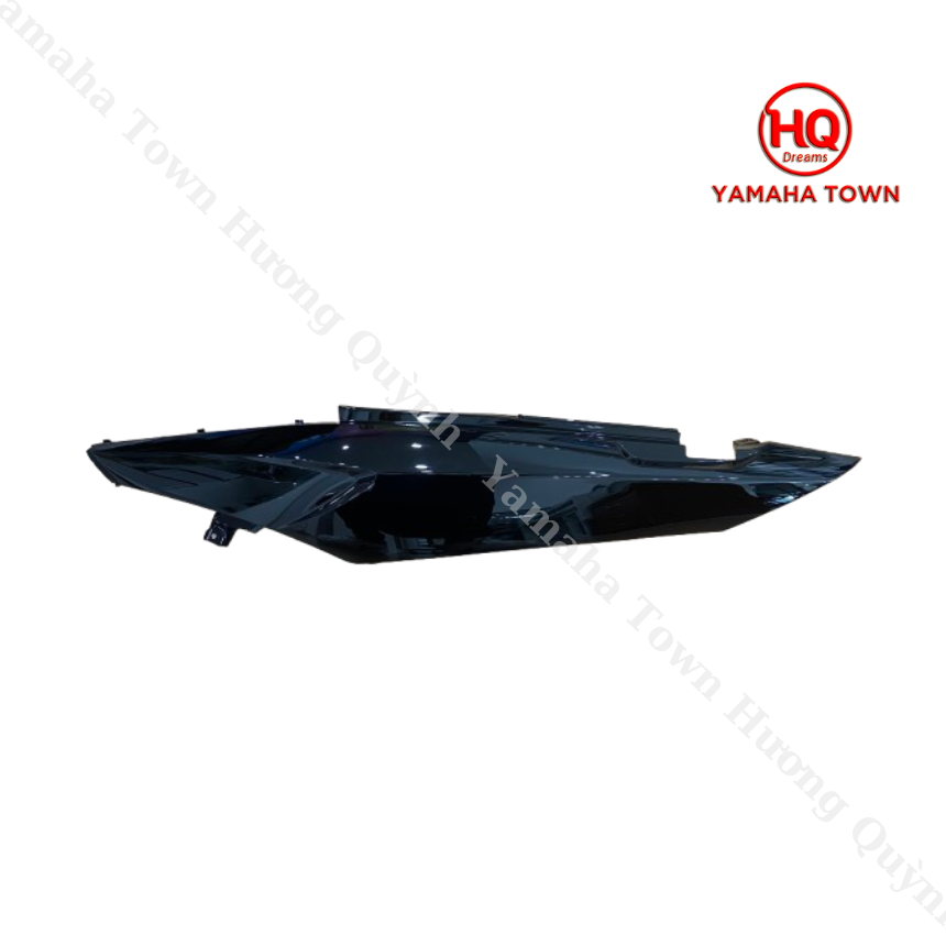 Glossy black left and right side covers for NOUVO (20072010) Genuine