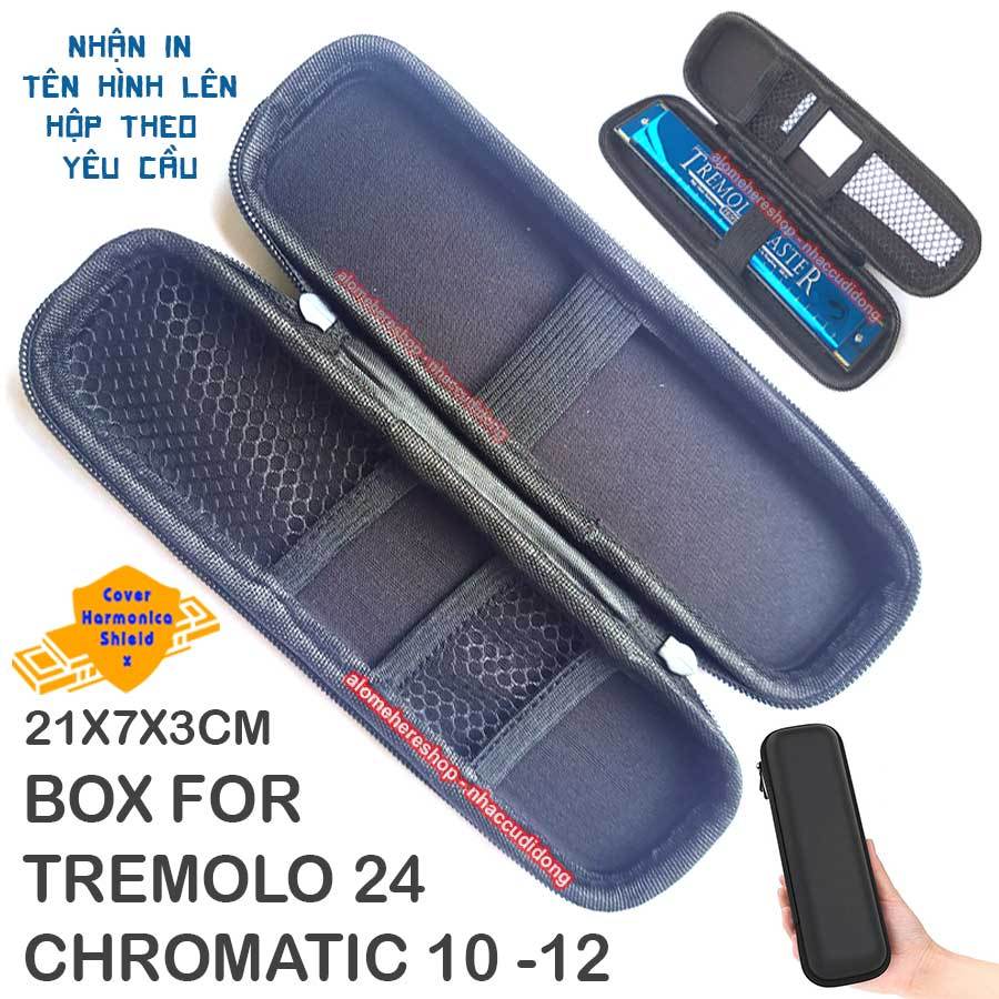 Eva Box for Tremolo Chromatic Harmonicas of All Kinds, Accept Name and