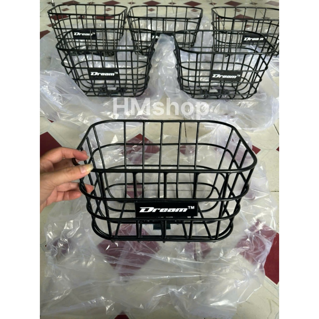 (1) Motorcycle dream basket (new model 2024) with full mounting brackets and screws Shopee