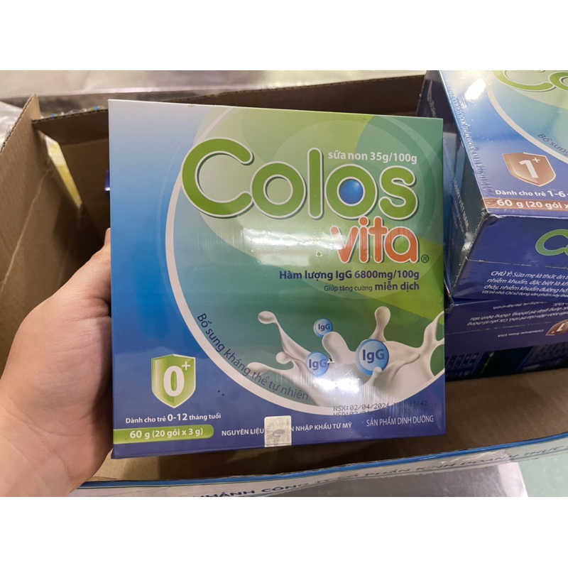 Colosbaby colostrum for children 0-12 months old, box of 20 packs ...