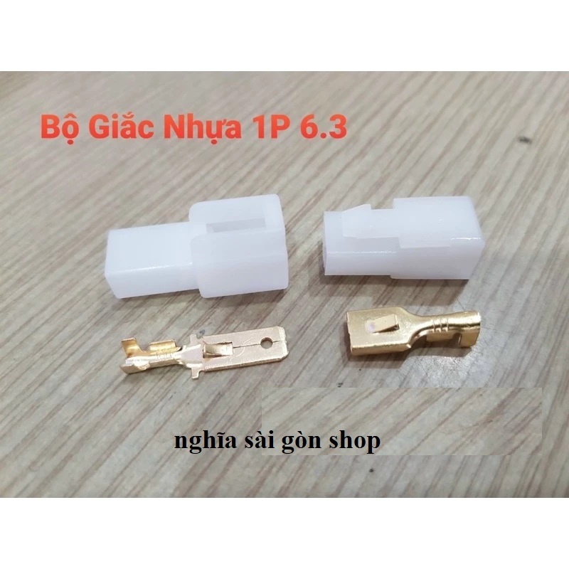 Plastic jack set 1P 6.3 (1 pack of 10 sets) | Shopee Philippines