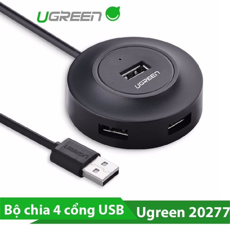 Ugreen 20277 USB 2.0 Hub 4 Porte per Cellulari, ebooks, Tablets