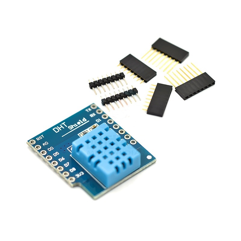 Shield Temperature and humidity sensor for Wemos D1 mini DHT11 circuit ...