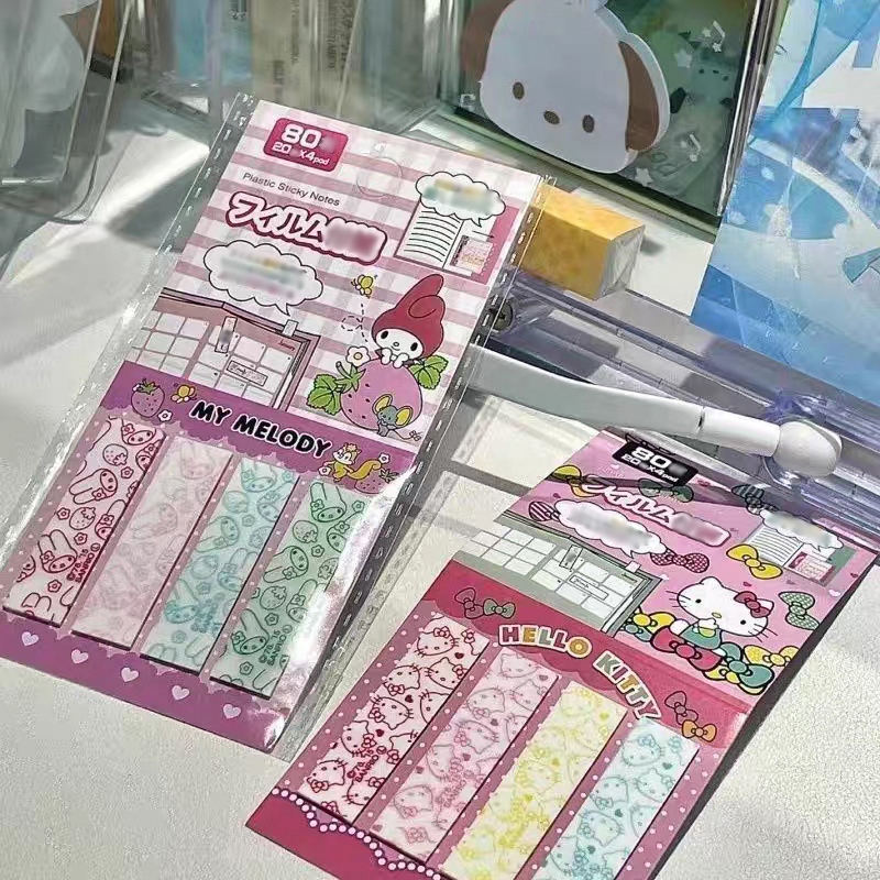 Wetall Sanrio Post-it Note Memo Sticker Anime Hello Kitty My Melody ...