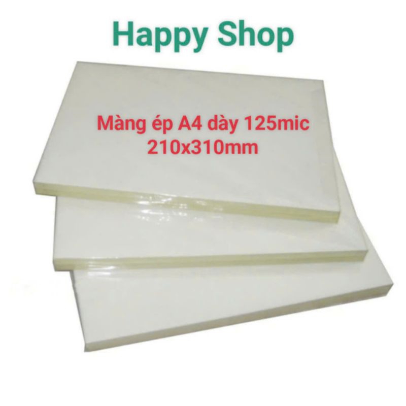 [HN] Thick A4 125mic plastic laminated paper, standard mic, standard ...