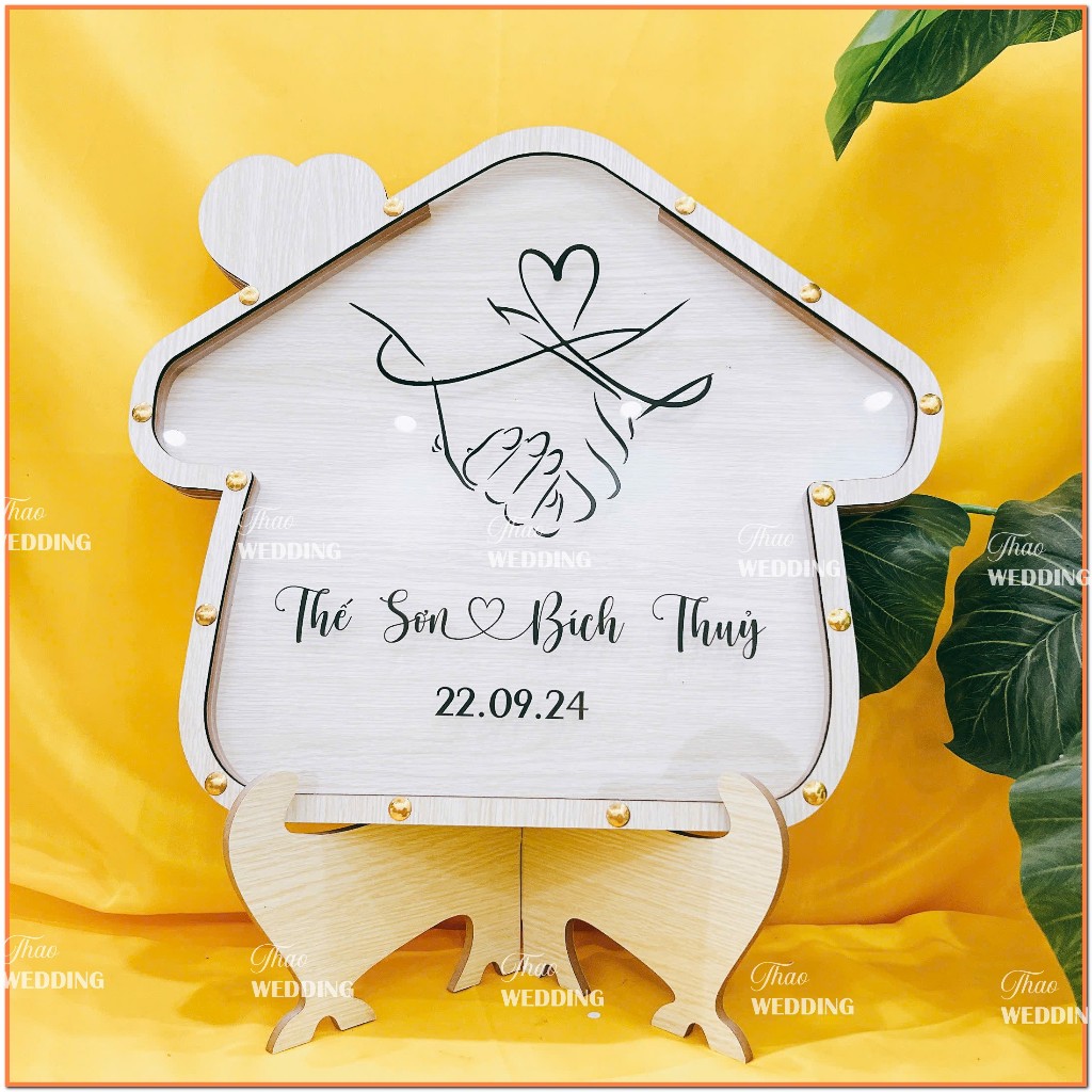 Signed sand pouring house includes sand| Thao WEDDING Guestbook (real ...